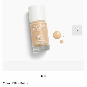 Makeup Forever HD Skin Hydra Glow Foundation — Beige (1N14)
